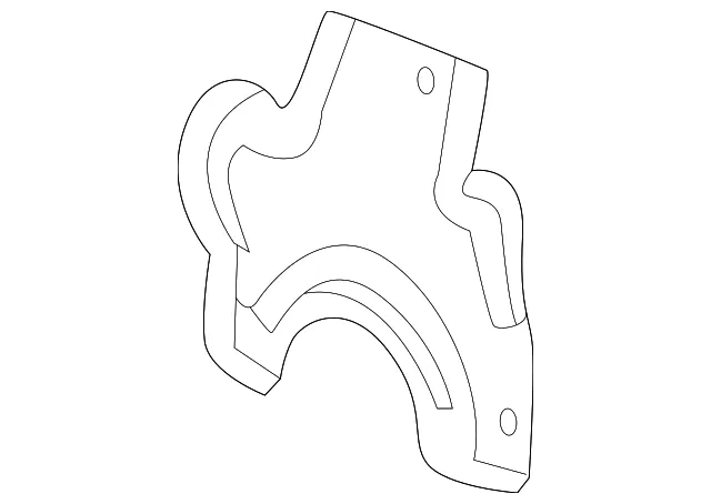 Fender Liner Front Bracket - GM (85587118) - view 3