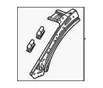 Inner Windshield Pillar - GM (85587799) - view 6