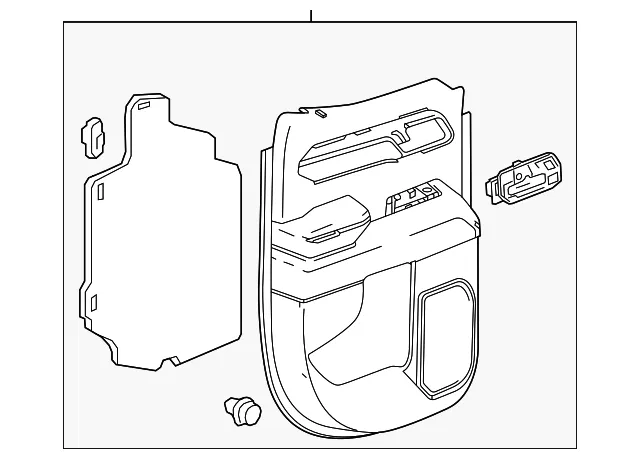 Door Trim Panel - GM (85587936)