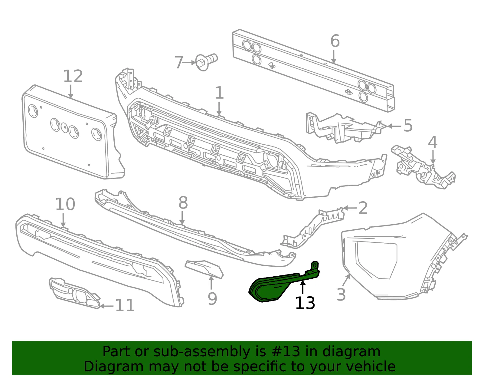 Side Molding - GM (85590080) - view 5