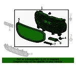 Grille Assembly - GM (85590308) - view 7