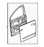 Door - GM (85590697) - view 7