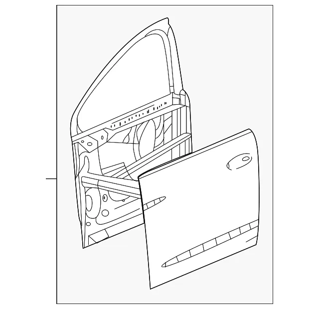 Door - GM (85590698) - view 2