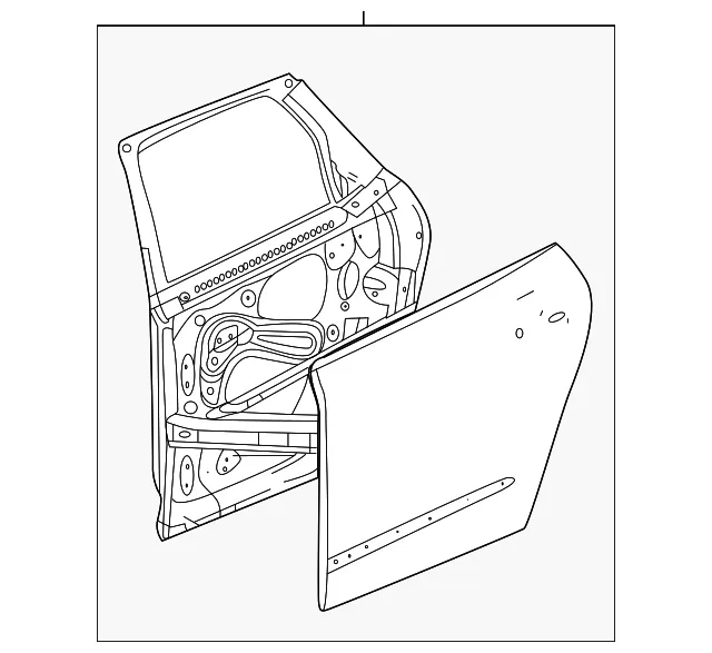 Door - GM (85590699) - view 3