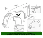Fender Bracket - GM (85590874) - view 6