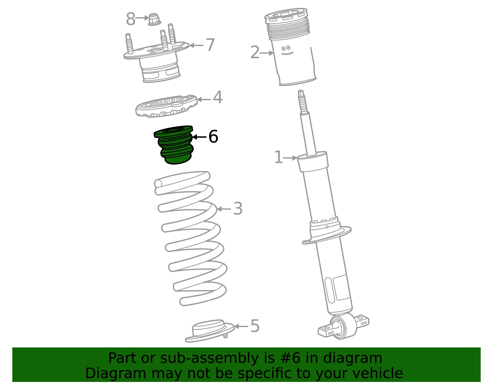 Bumper - GM (85592672) - view 3