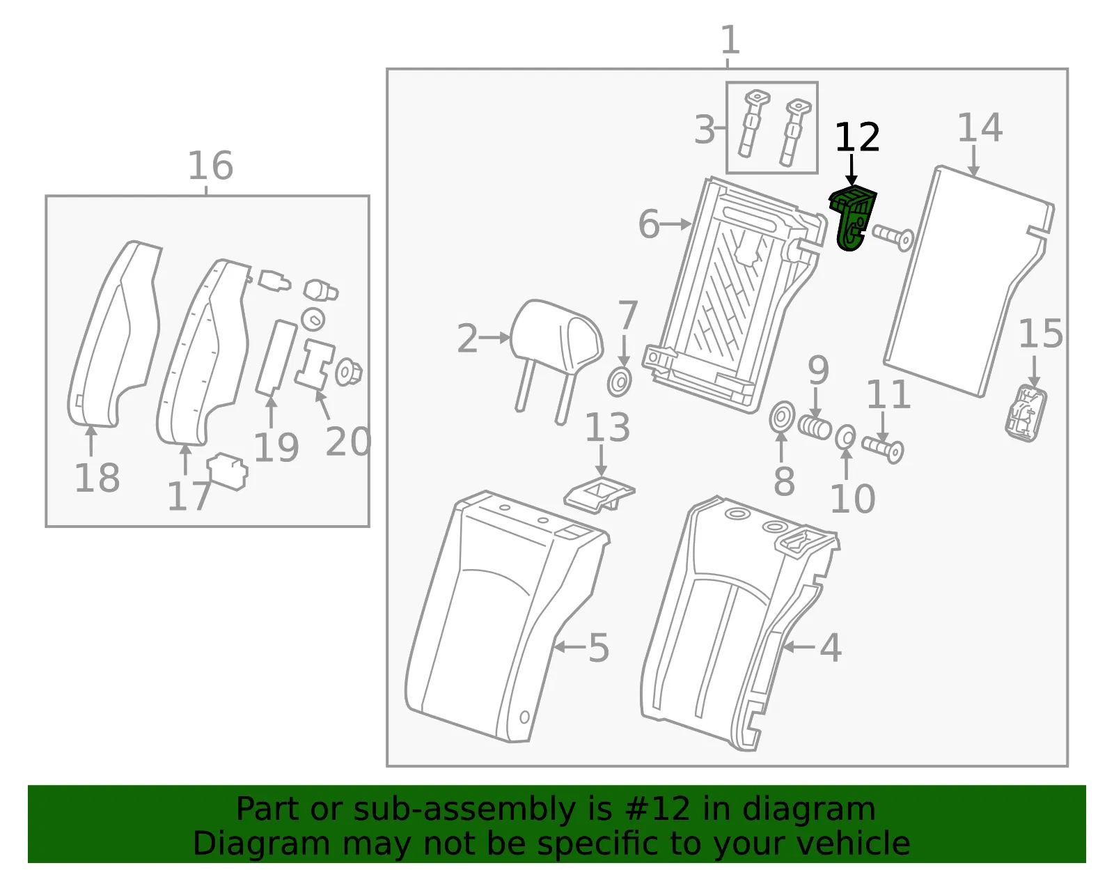 Latch - GM (85594471) - view 4