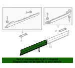 Front Molding - GM (85601433) - view 6