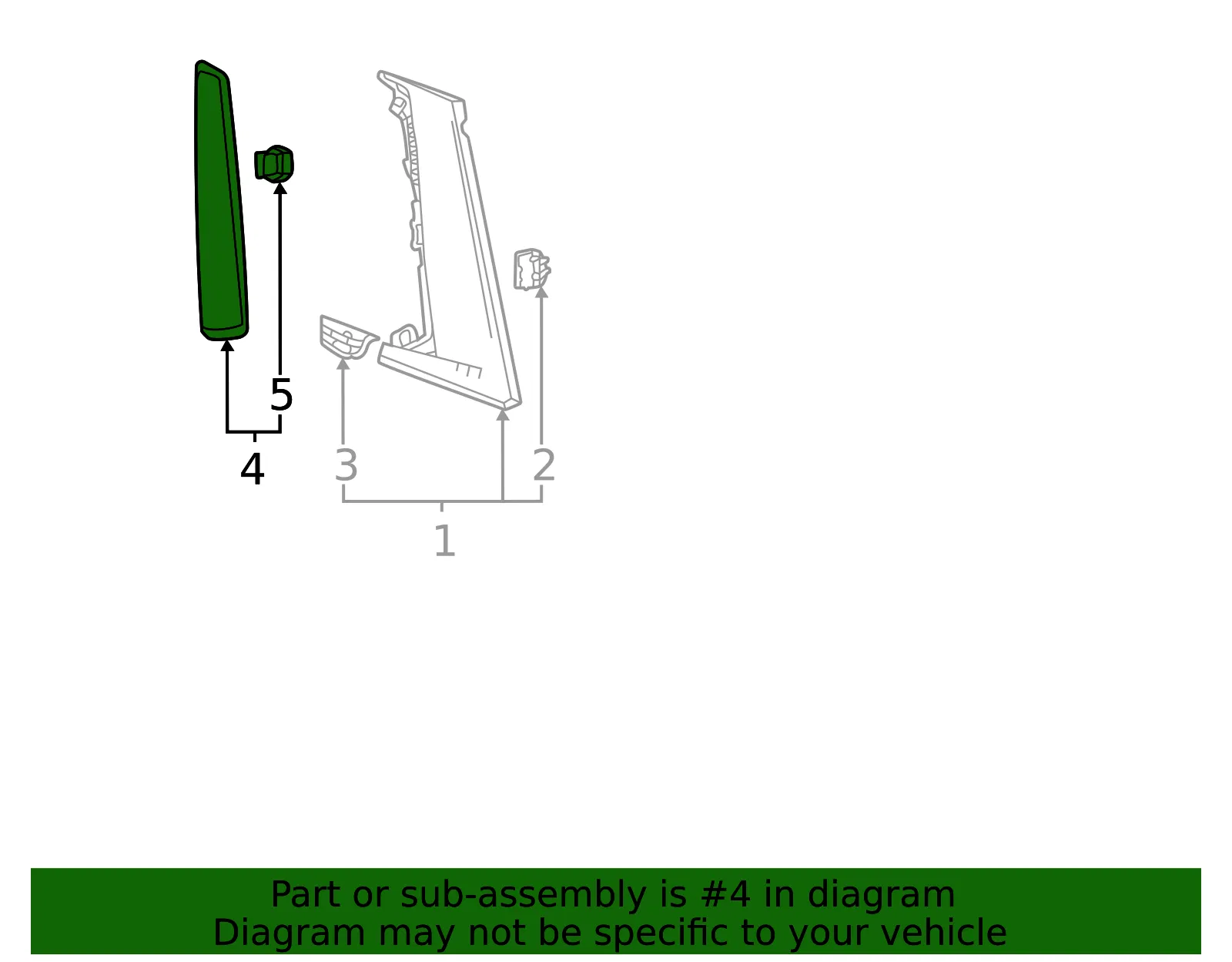 Applique - GM (85604002) - view 3