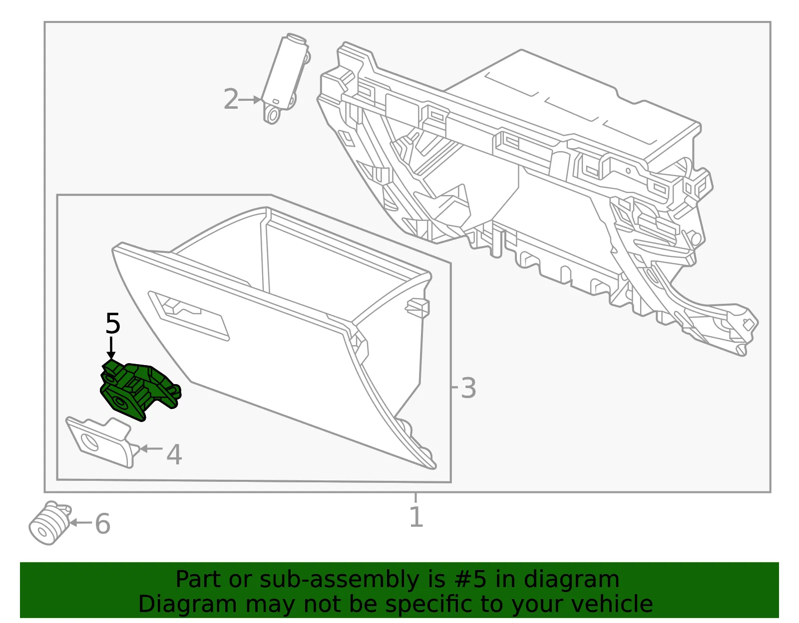 Latch - GM (85610029) - view 3