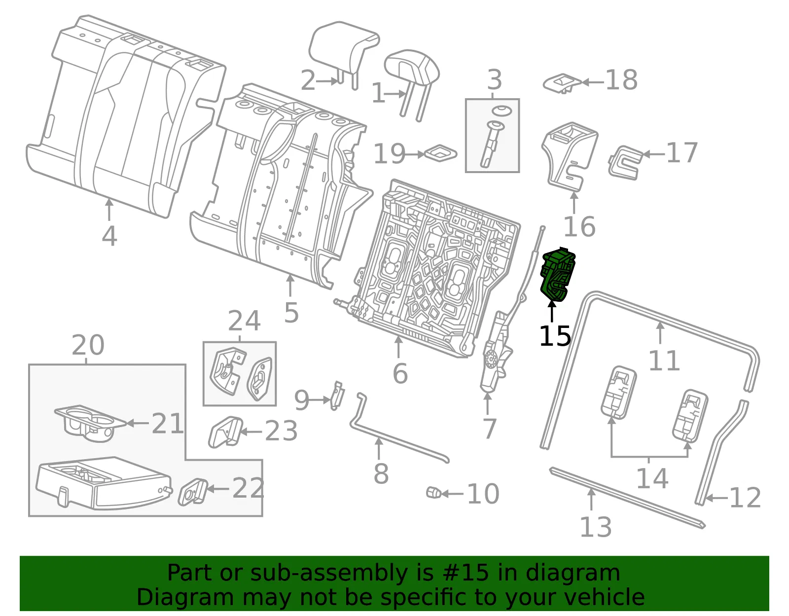 Latch - GM (85610410) - view 3