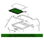 Sunshade - GM (85610754) - view 6