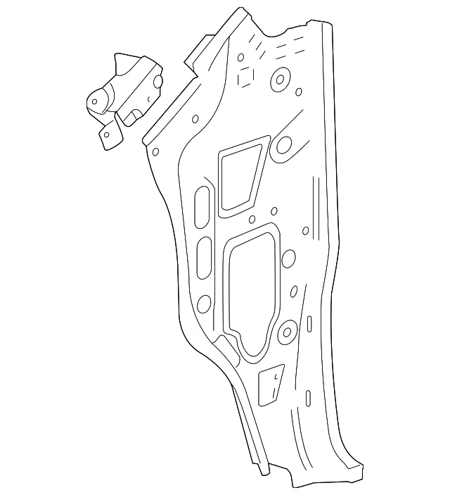 Inner Hinge Pillar - GM (85611771) - view 2
