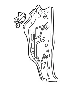 Inner Hinge Pillar - GM (85611771) - view 6