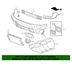 Bumper Guide - GM (85612682) - view 7