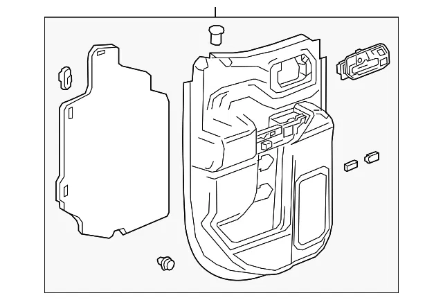 Door Trim Panel - GM (85614517) - view 2