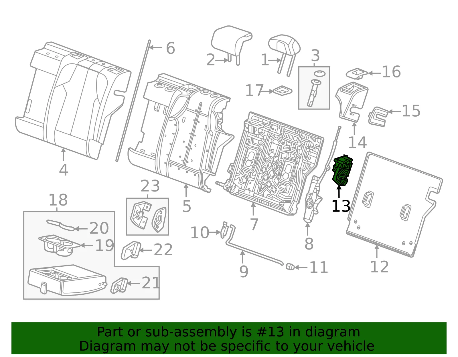 Latch - GM (85617434) - view 3
