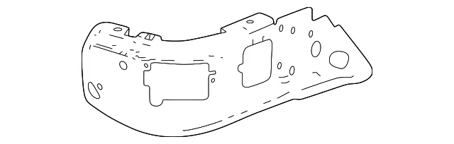 Bumper Bracket - GM (85620388) - view 2