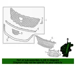 Front Grille - GM (85620535) - view 9