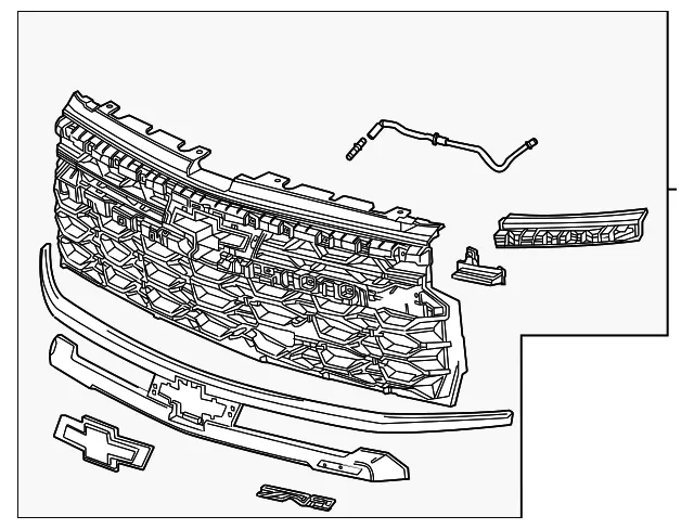 Grille - GM (85622831)