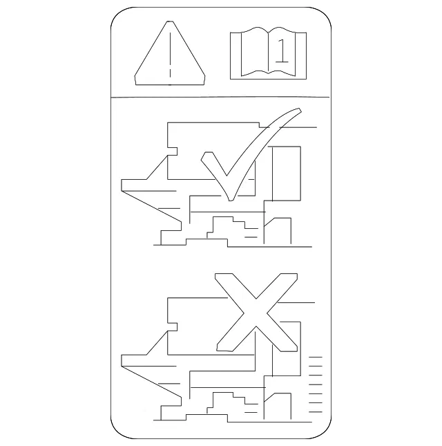 Caution Label - GM (85627202) - view 2