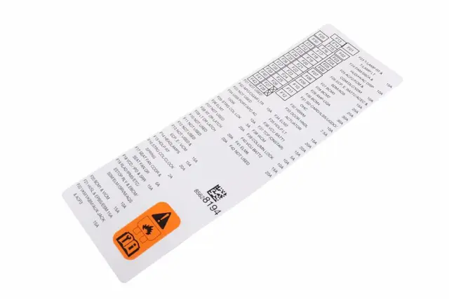 Front Label - GM (85628194)