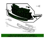 Grille Assembly - GM (85633893) - view 4