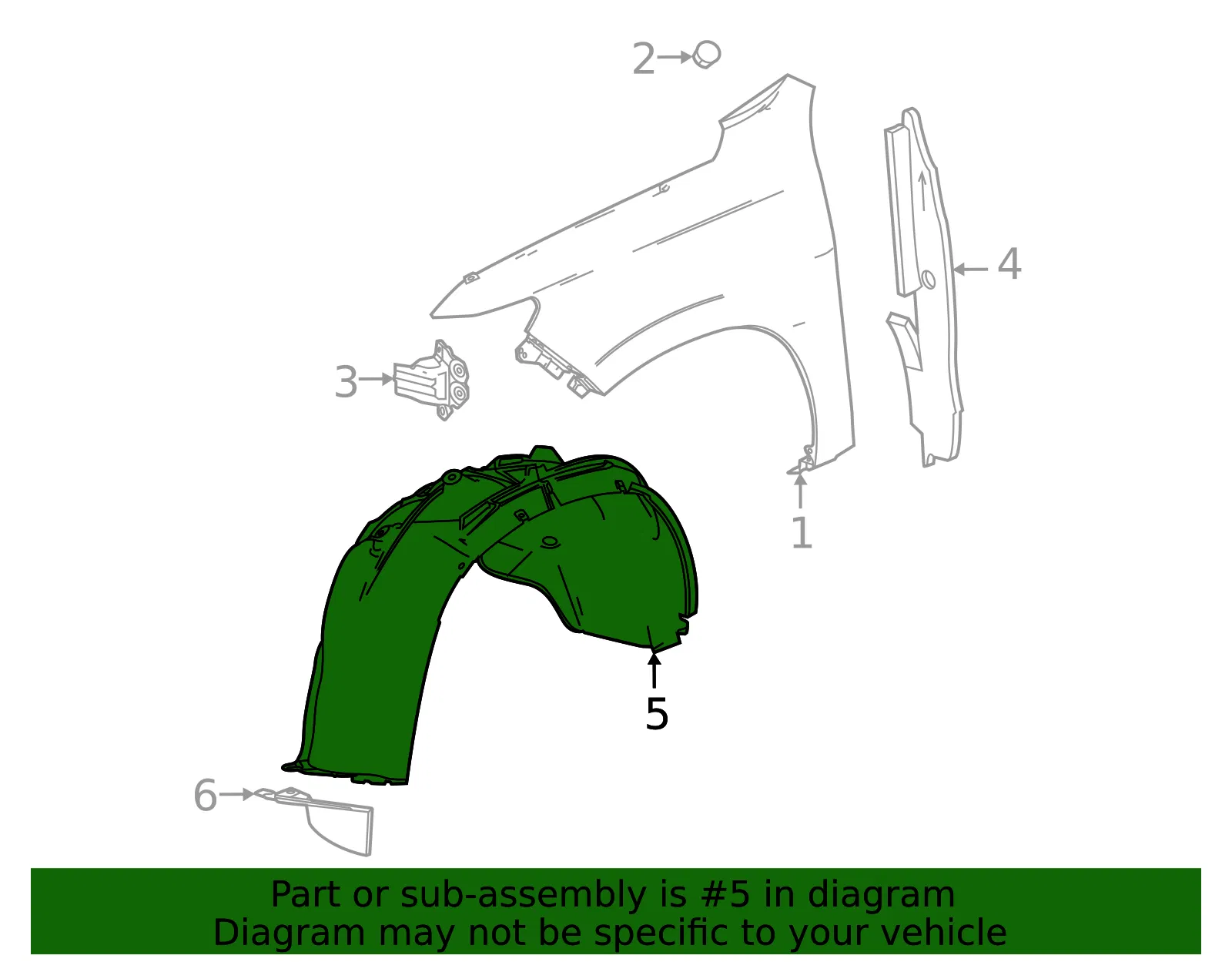 Fender Liner - GM (85637739) - view 4