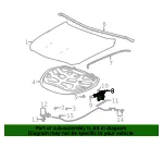 Driver Side Hood Hinge - GM (85641365) - view 6