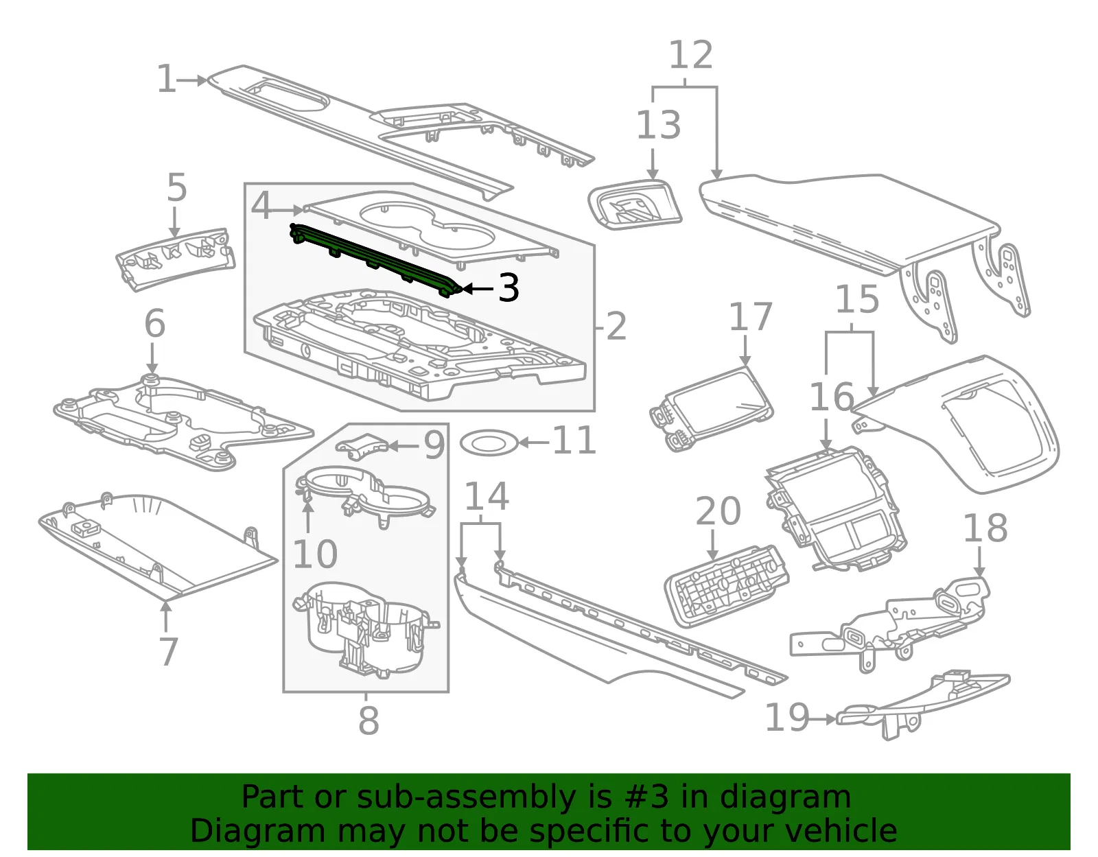 Applique Panel - GM (85642583) - view 3