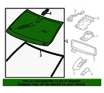 Windshield - GM (85643867) - view 4