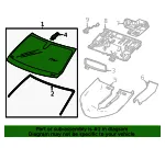 Windshield - GM (85643868) - view 4