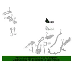 Lower Hinge - GM (85644415) - view 11