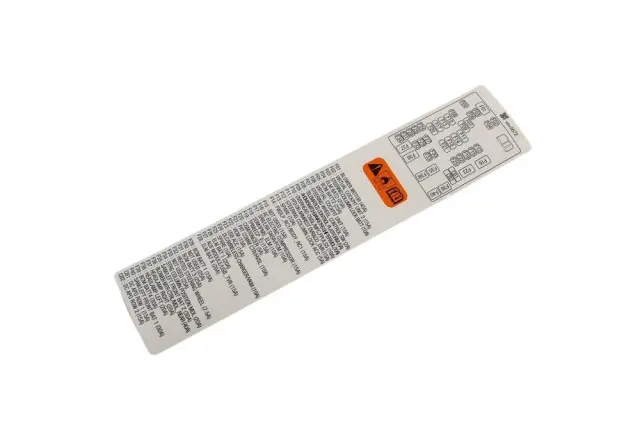 Front Label - GM (85645672) - view 2