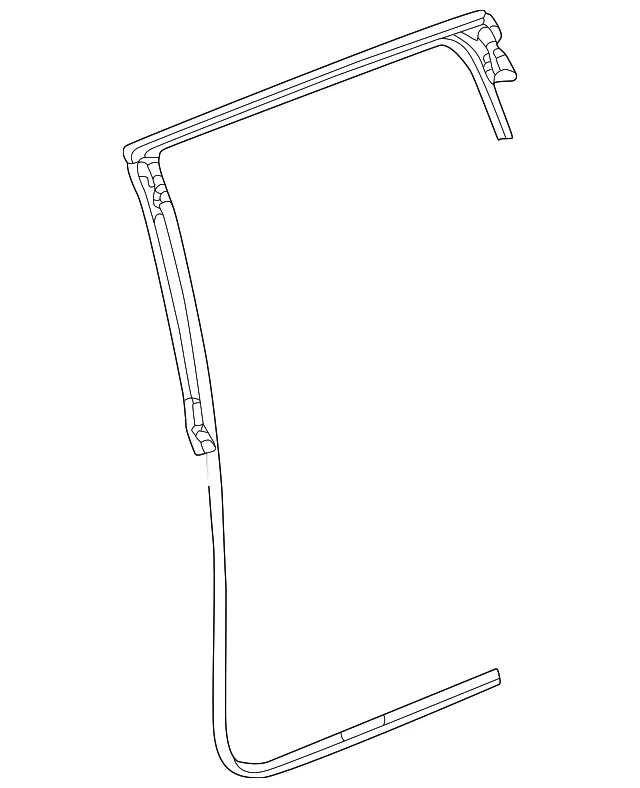 Door Weather-Strip - GM (85646791) - view 2
