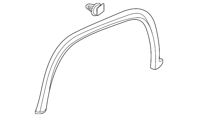 Wheel Opening Molding - GM (85647450) - view 2