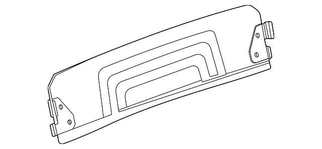 Back Glass - GM (85647930) - view 2