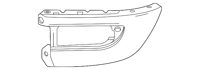 Outer Molding - GM (85660644) - view 2