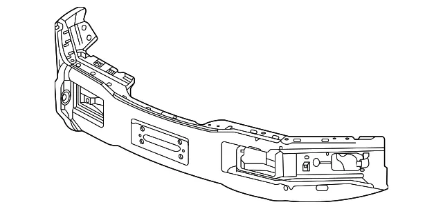 Bumper - GM (85660646) - view 2