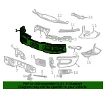 Bumper - GM (85660646) - view 7