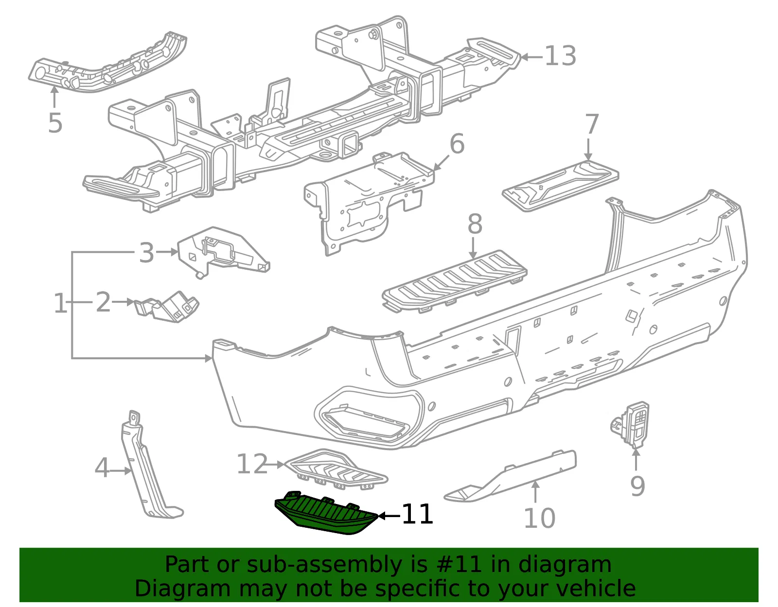 Molding - GM (85662981) - view 3