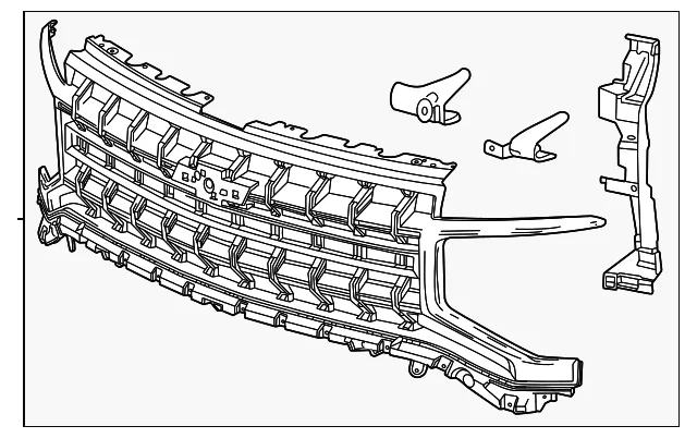 Grille Assembly - GM (85666394)