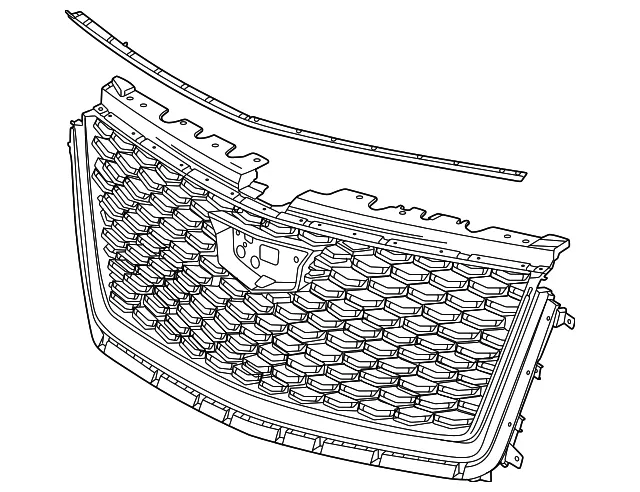 Grille Assembly - GM (85669037)