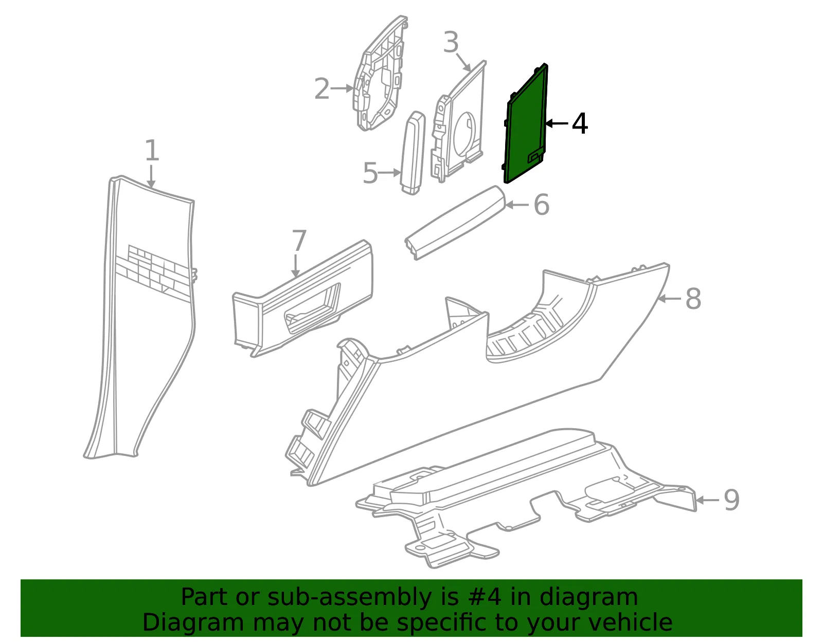 Grille - GM (85692872) - view 3