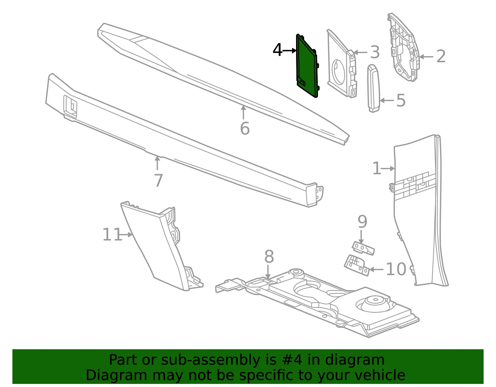 Grille - GM (85692874) - view 6