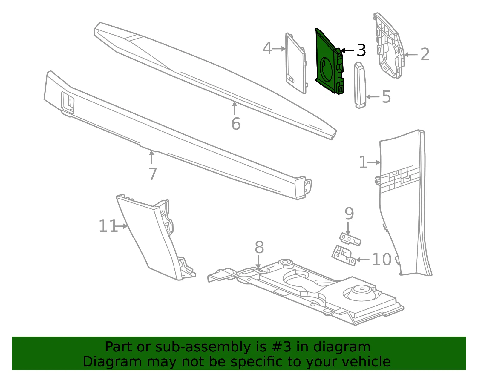 Molding - GM (85692878) - view 4