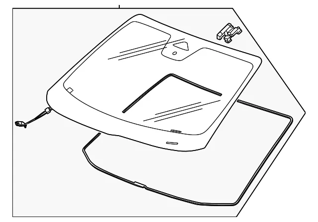 Windshield - GM (85692935)