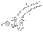 Windshield Pillar Reinforced - GM (85698821) - view 4