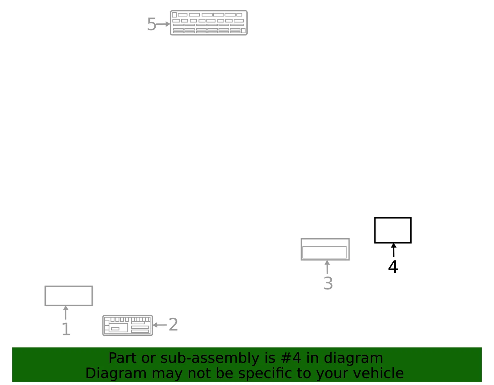 Label - GM (85699285) - view 2