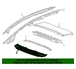 Windshield Header - GM (85704330) - view 4